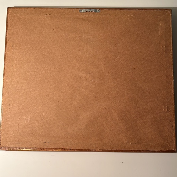 11 1/2 x13 1/2 framed matted pencil and ink drawing of Noah’s ark - Picture 4 of 4